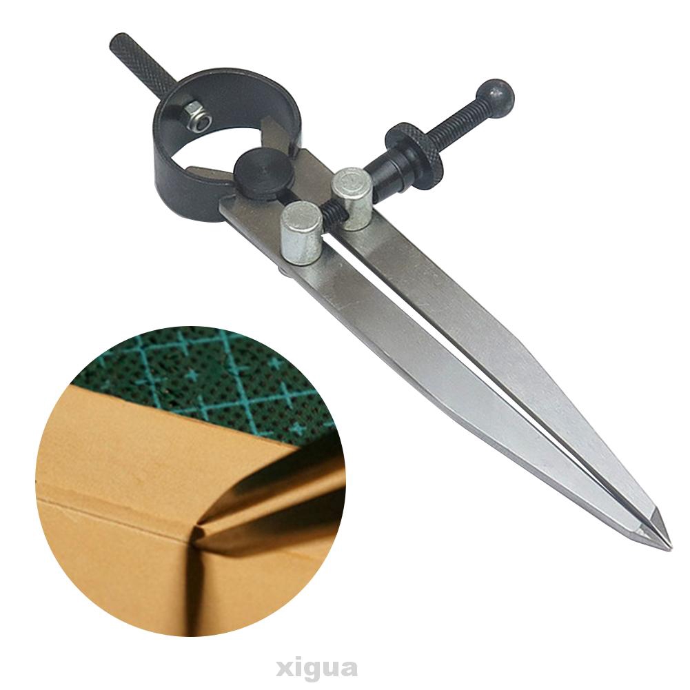 Wing Divider Leather Tool Adjustable Handmade Durable Edge Creaser