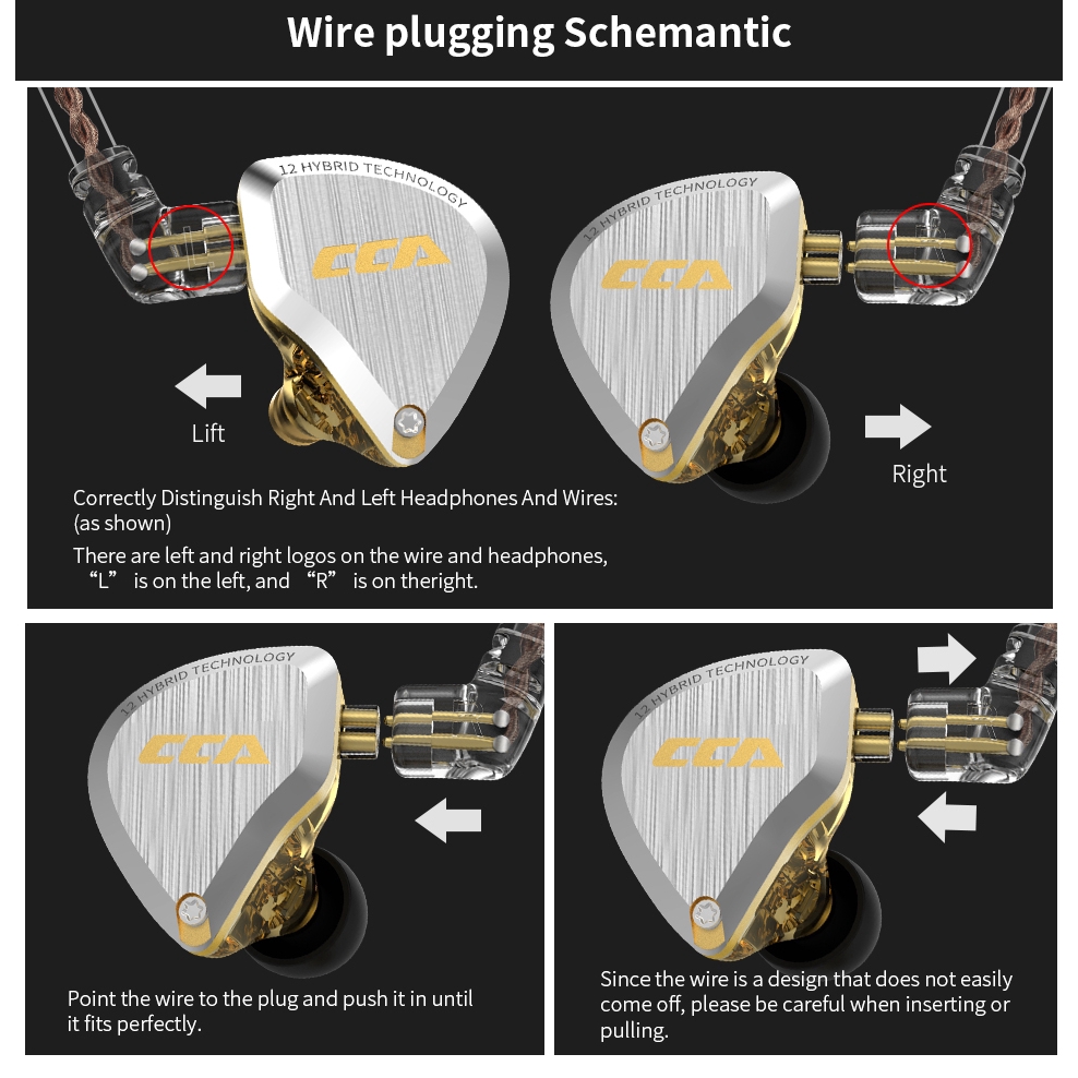 ชุดหุฟัง CCA C12 5BA1DD 12 Uni U6yb cn9gl0jg19 ThaiPick