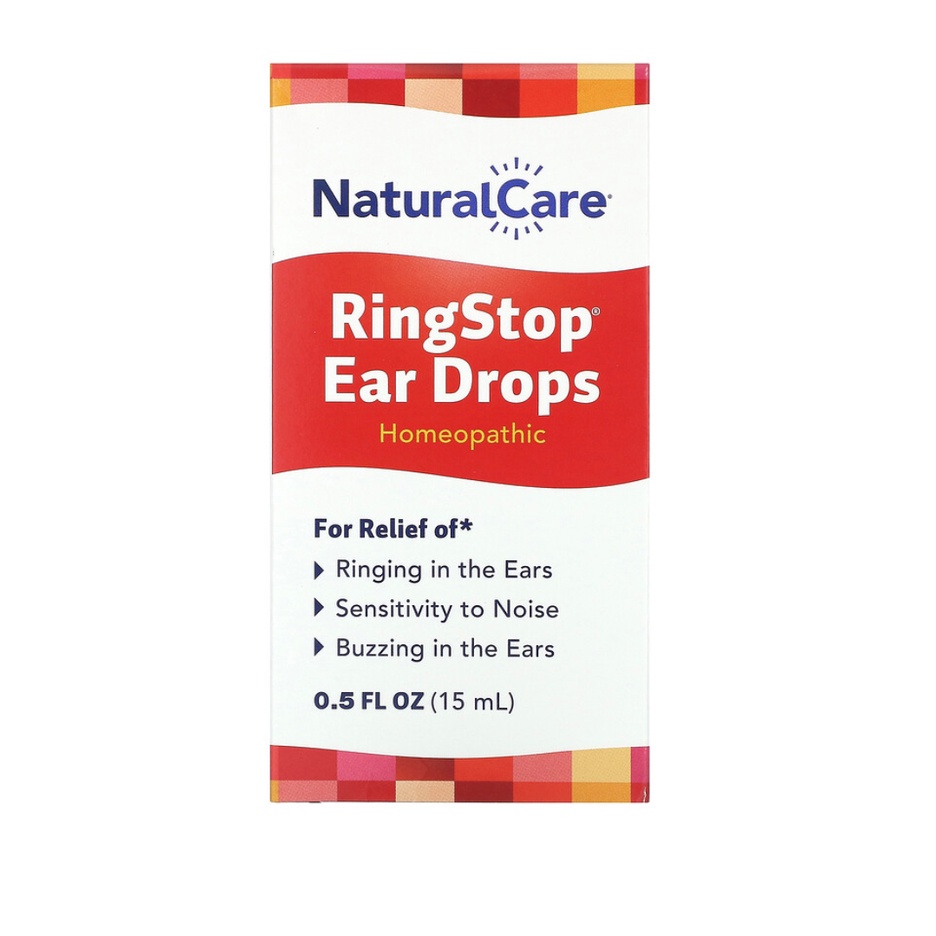 Natural Care Ring Stop Ear Drops 0.5 fl oz (15 ml) vitaminsale ThaiPick
