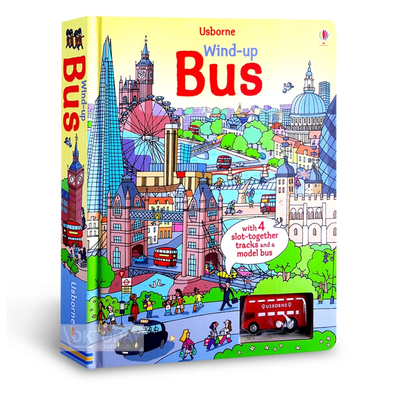 DKTODAY หนังสือ USBORNE WINDUP BOOKS BUS Shopee Thailand