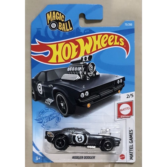 [STH] Hot Wheels Mattel Game Magic 8 Ball Rodger Dodger Super Treasure