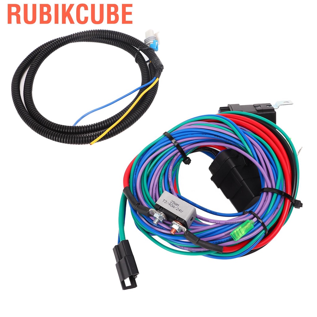 Rubikcube Marine Tilt Trim Unit Jack Plate Wiring Harness Cable Kit