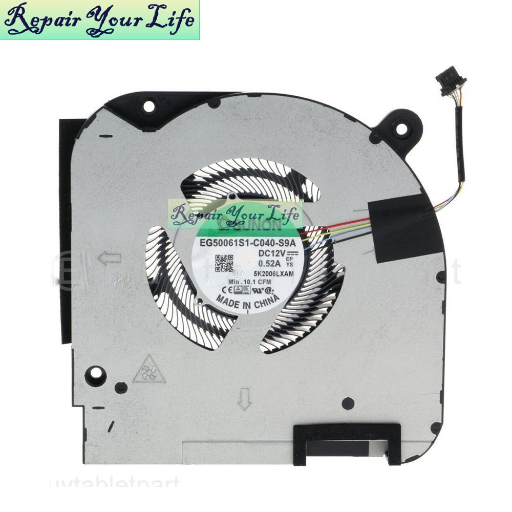 wLaptop GPU CPU Cooling Fans Cooler for DELL G7 17 7700 2020 Gaming