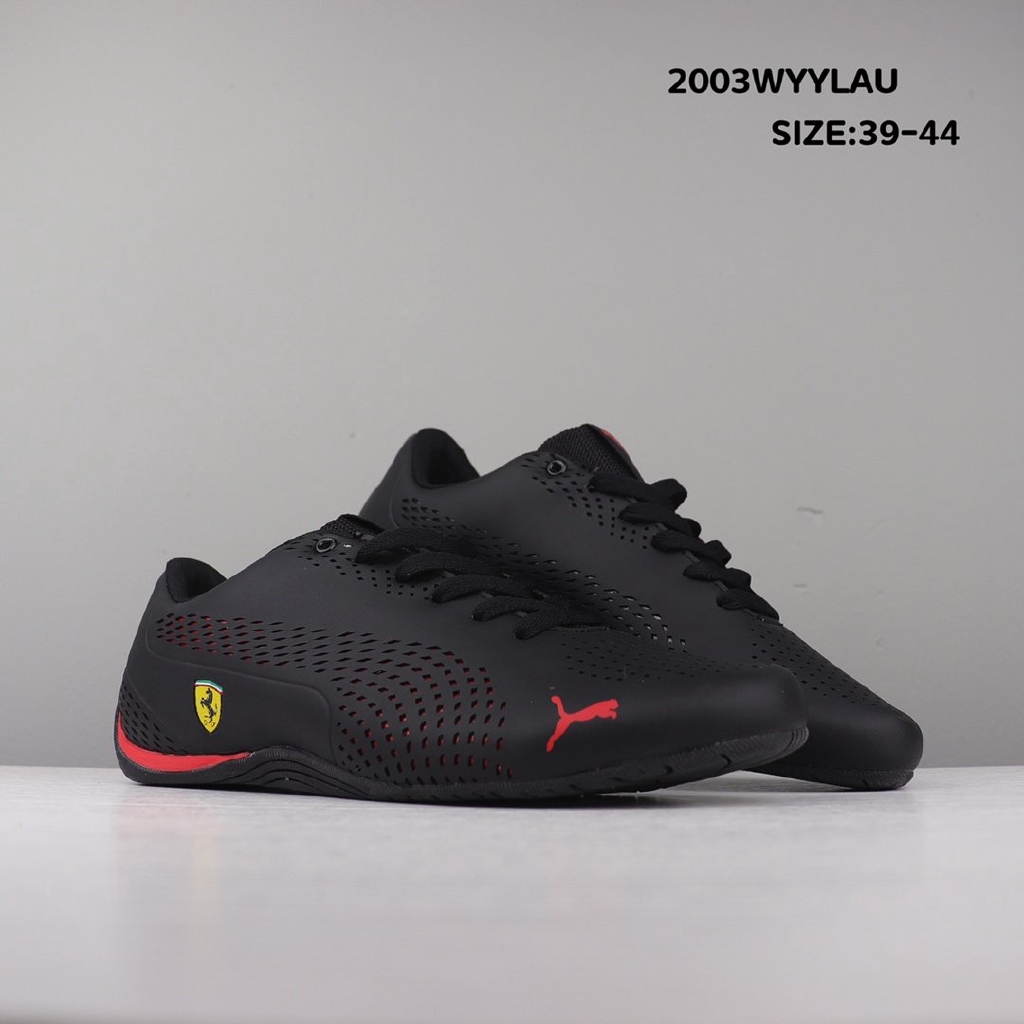 ของแท้ 100 Ferrari X Puma SF drift cat 7s uitra รองเท้ากีฬาลําลอง (สี