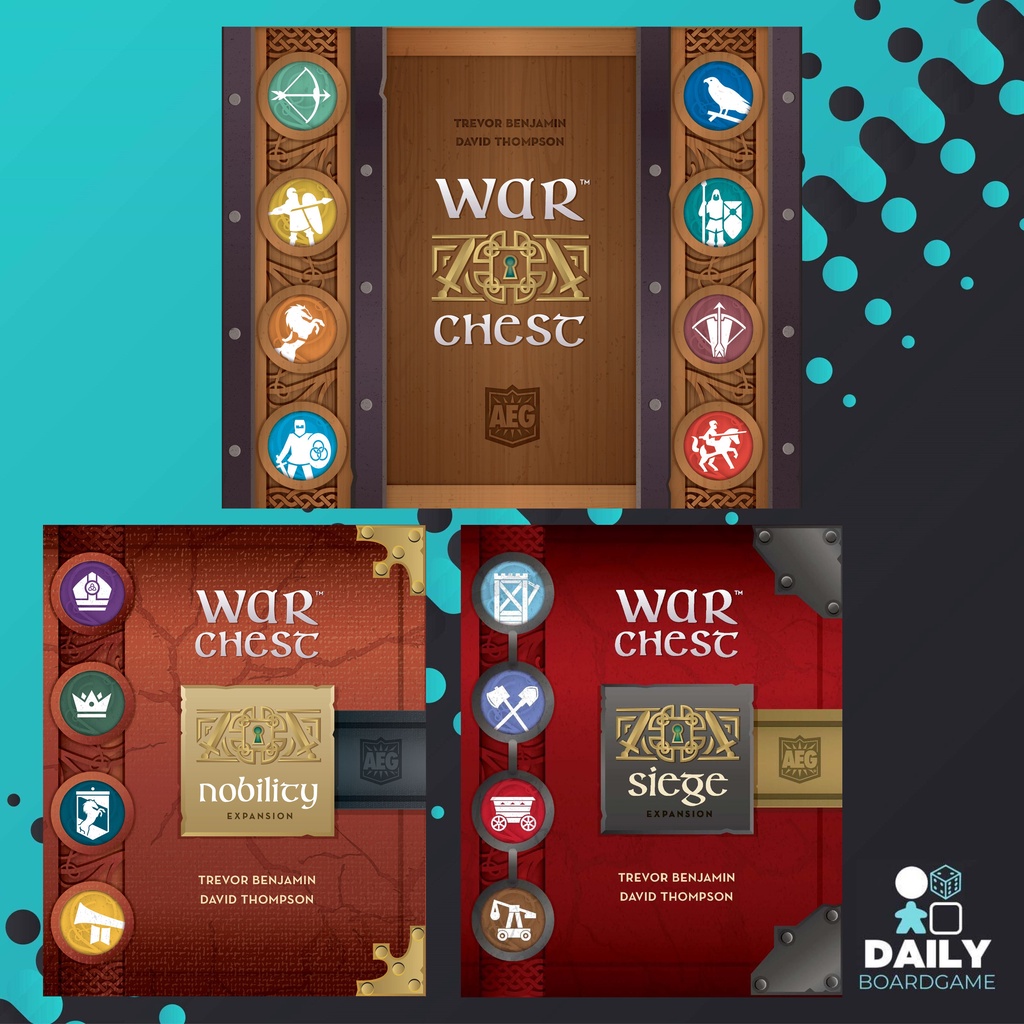 Combo Set War Chest Nobility Siege dailyboardgame ThaiPick