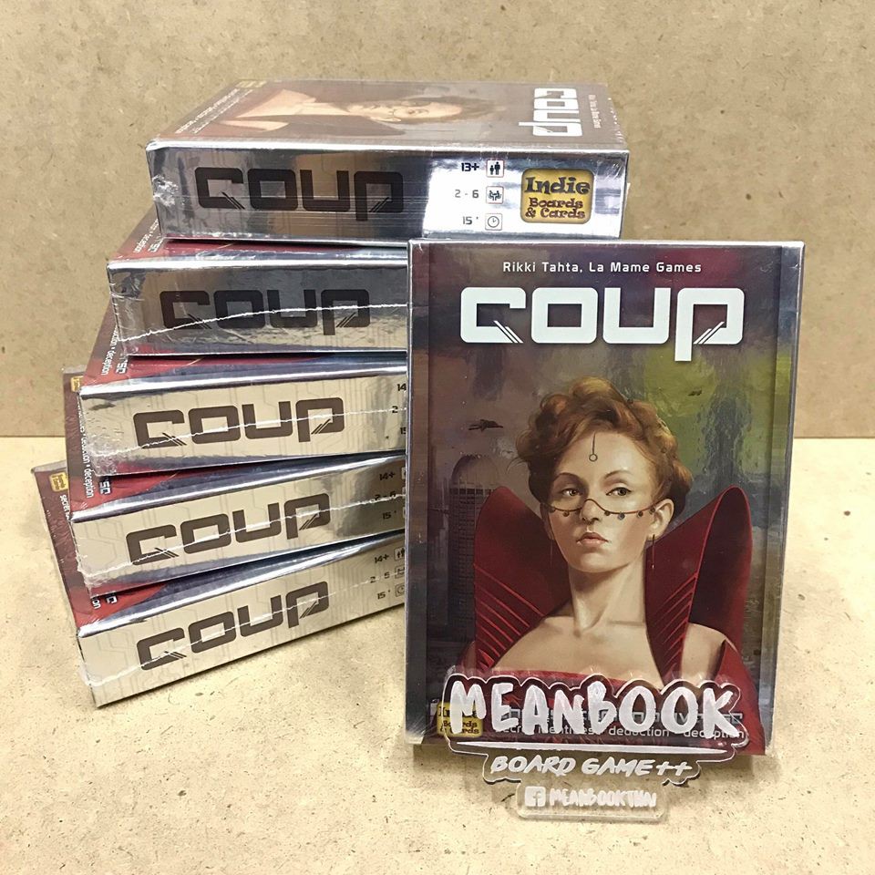 Coup Board Game (ของแท้) meanbook ThaiPick