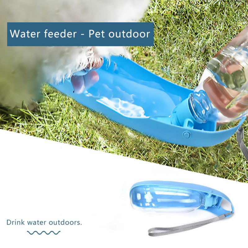 Foldable et Water Disenser Dog Water Bottle et Travel Water Bottle Bowl