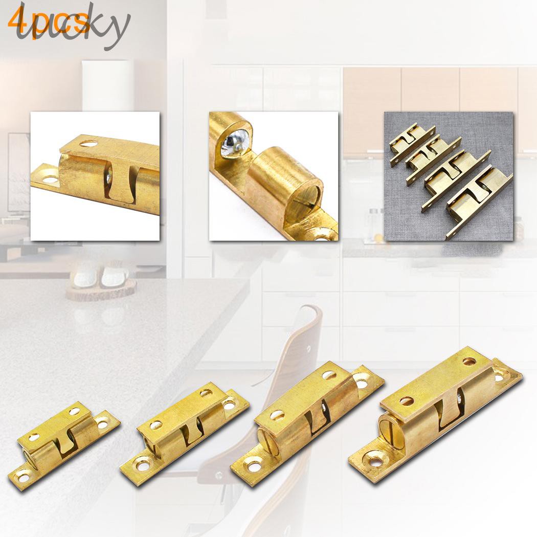 Ball Catches Latch Solid Tension Door Double Golden Latch Roller