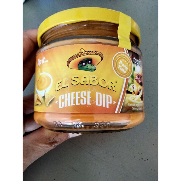 El sabor Cheddar Cheese Dip ซอส จิ้ม รสชีส เอล ซา บอล 300กรัม ราคาโดนใจ