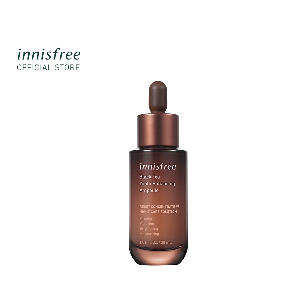 innisfree Black Tea Youth Enhancing Ampoule (30ml) อินนิสฟรี ชาดำ แอม