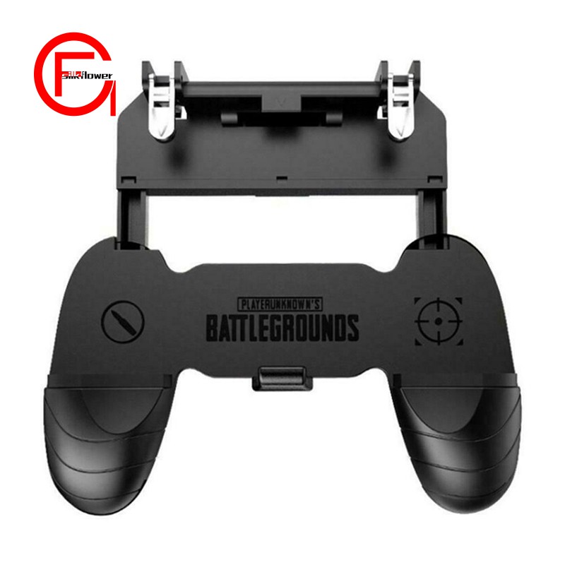 W18 Smartphone Gaming Trigger For Pubg Gamepad Fire Button Handle Grip(09)
