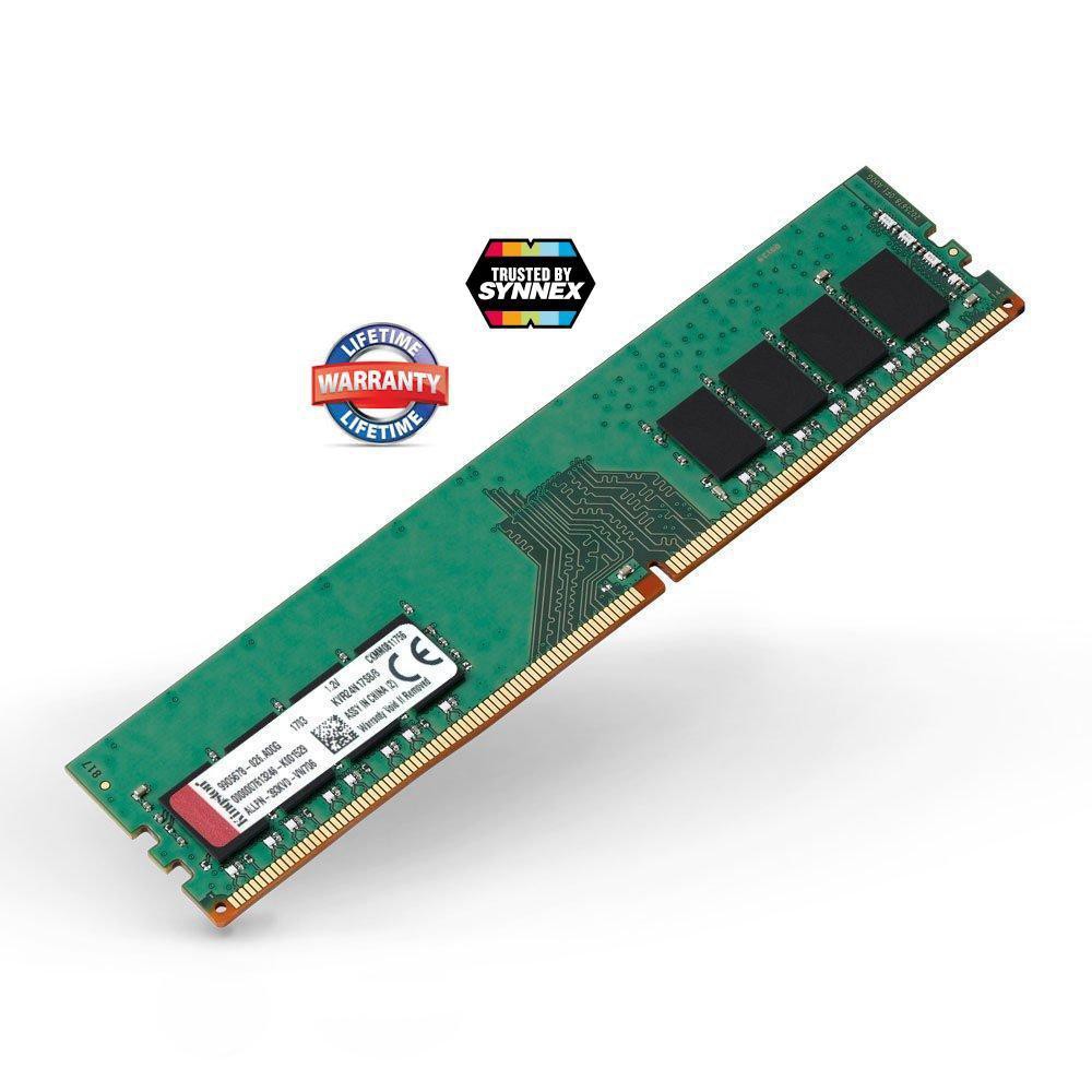 8 GB RAM PC (แรมพีซี) DDR42400 KINGSTON (KVR24N17S88) LifeTime