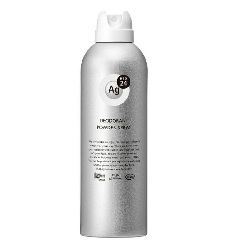 shiseido AG deo 24 deodorant powder spray 180g. Shopee Thailand