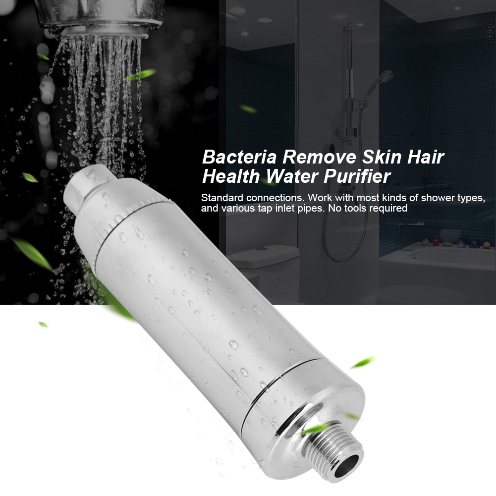 Wheelton Shower Filter Chlorine/Bacteria Remove Skin Hair Health Water