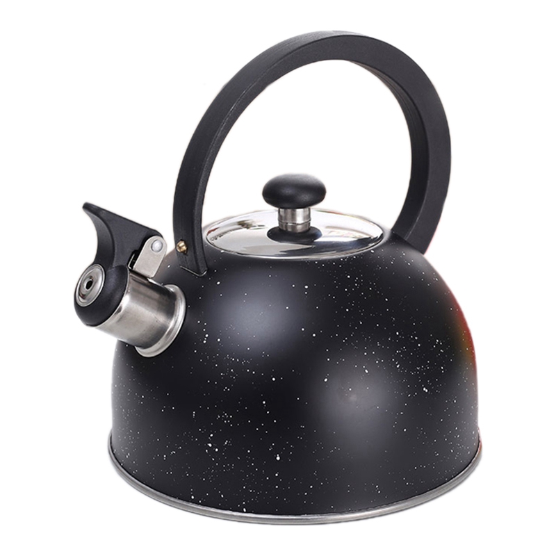 2.5 Liter Tea Kettle Natural Stone Marble Finish Stovetop Kettle with