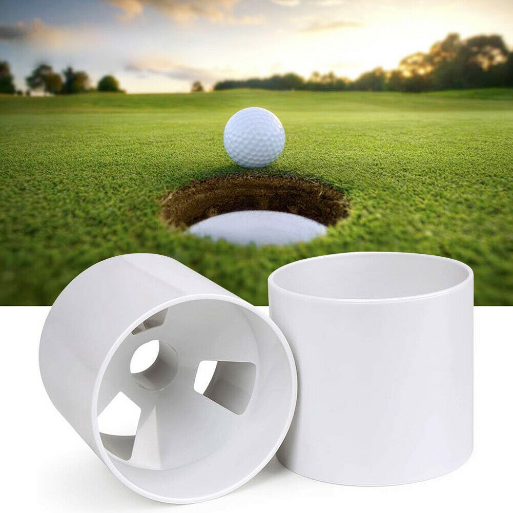 Golf Hole Putting Cup for Practice Putting Green Set of 2 Golf Cups