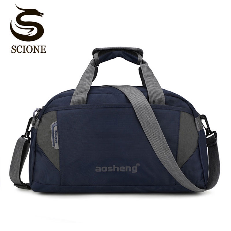 Scione Travel Luggage Handbags Women High Quality Sport Duffel Shoulder