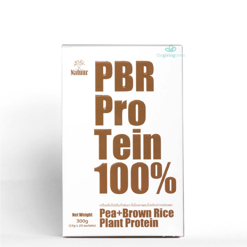 PBR Protein 100 เวย์โปรตีนสำหรับคนทานเจ (พีบีอาร์ โปรตีน) ซากานะ