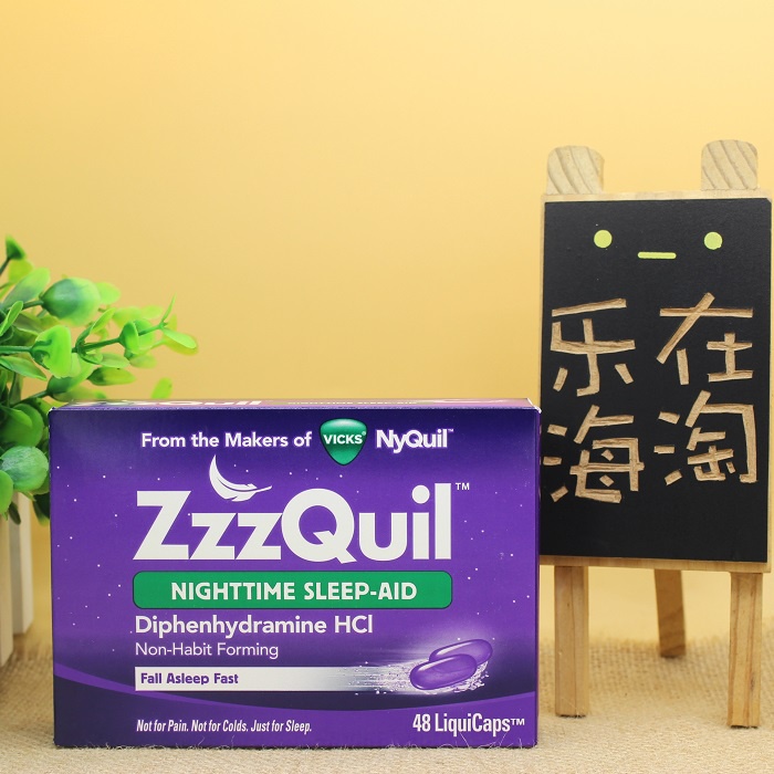 จัดส่งฟรี American VICKS Zzzquil sleep aid ลาเวนเดอร์หวาน sleep liquid