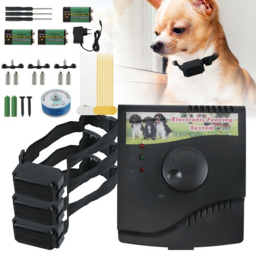 ปลอกคอสุนัขUnderground Waterroof Shock Collar Electric Dogs Fence