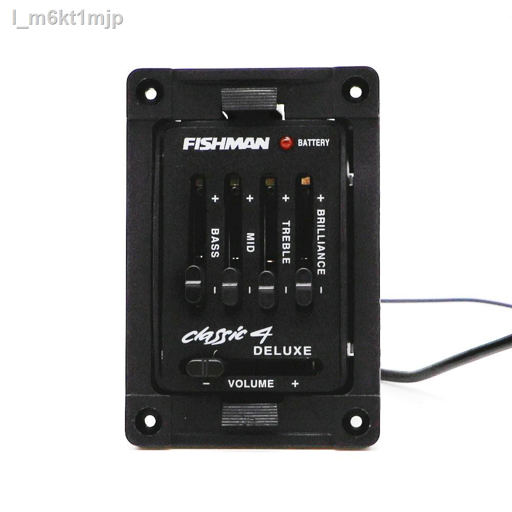 Guitar Pickups Fishman Classic 4 Deluxe Acoustic Guitar Preamp Pickup l_m6kt1mjp ThaiPick