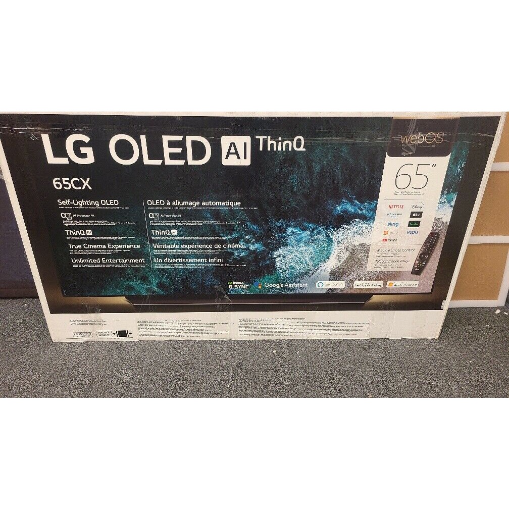 Brand New LG 65" CX Series OLED 4K UHD Smart webOS TV / OLED65CXPUA