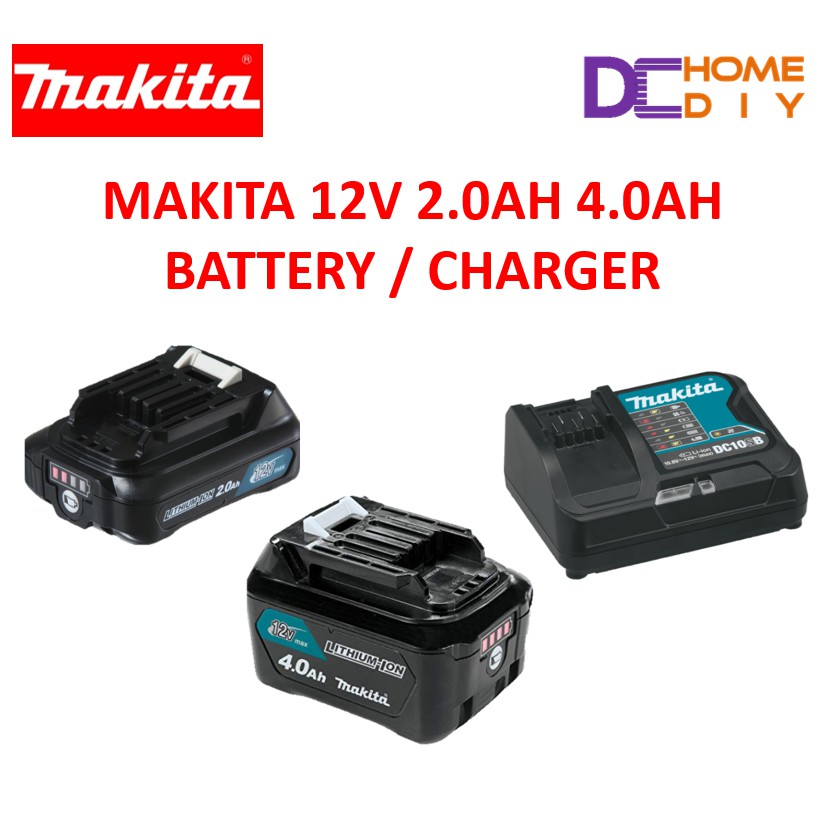 MAKITA 12V BATTERY CHARGER DC10WD DF333 TD110D JR105D TM30D JV101D