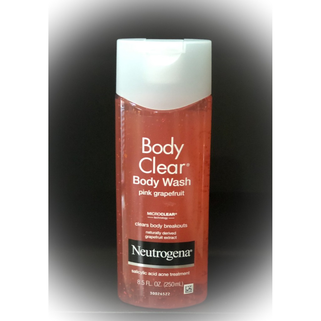 Neutrogena, Body Clear, Body Wash, Pink Grapefruit, 8.5 fl oz (250 ml