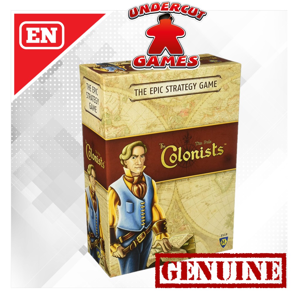 The Colonists (2016) Board Game Shopee Thailand