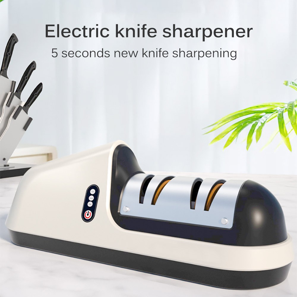 M Knife Sharpening Electric Knife Sharpener Rechargeable Kitchen Knife