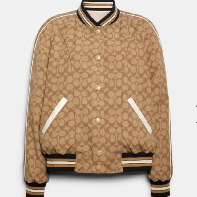 พร้อมส่งแท้💯 เสื้อ Coach Reversible Signature Souvenir Jacket Shopee
