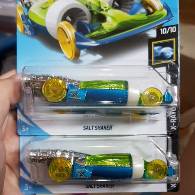 Hot Wheels Salt Shaker ของลอตใหม่ แพคจีน กรอบพลาสติกมีรอยปริด้านบนนะคะ