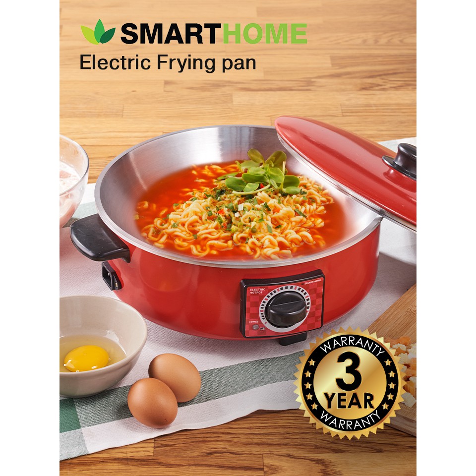 SMARTHOME กระทะไฟฟ้า กระทะไฟฟ้าอเนกประสงค์ ขนาด 2.5 ลิตร รุ่น SVEP1000