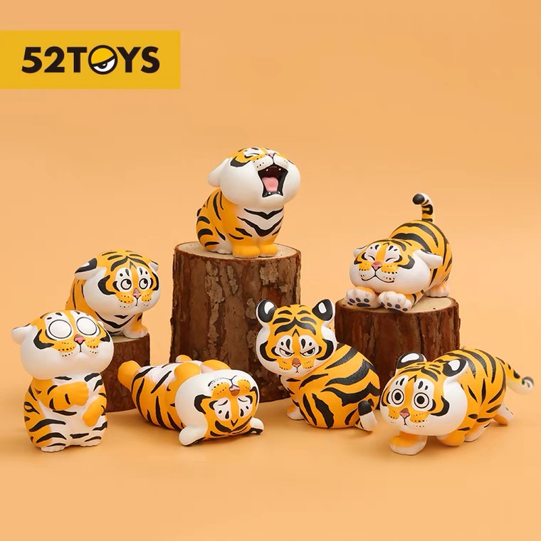 พร้อมส่ง Panghu Fat Tiger vol.3 Xiaohu Daily series ลิขสิทธิ์แท้ 52TOYS