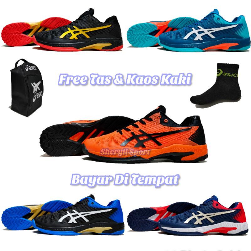 ℗Asics tennis รองเท้าหญิง 2021 Zhang Shuai Australian Open รองเท้ากีฬามืออาชีพรุ่นใหม่สวมใส่ R7