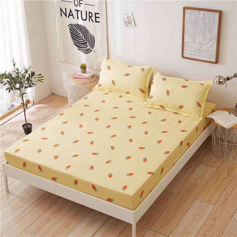 15 Pattern Fitted Sheet Bed Sheet with Elastic Band Couple Mattress