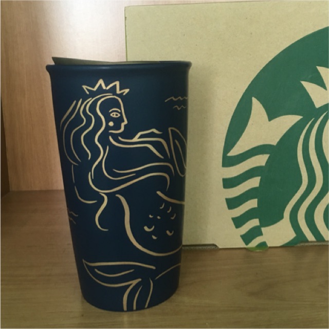 Starbucks แก้ว Double Wall Ceramic 12 oz. ของแท้ Shopee Thailand