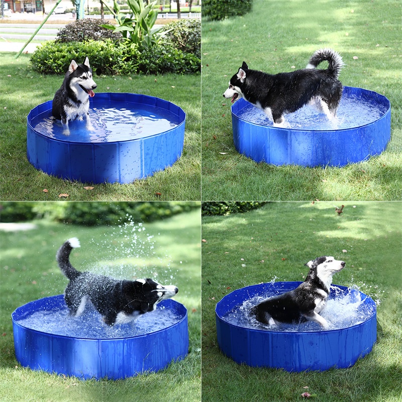 Fast Delivery Pet Dog Pool Collapsible Large Dog Swimming Bath Pool