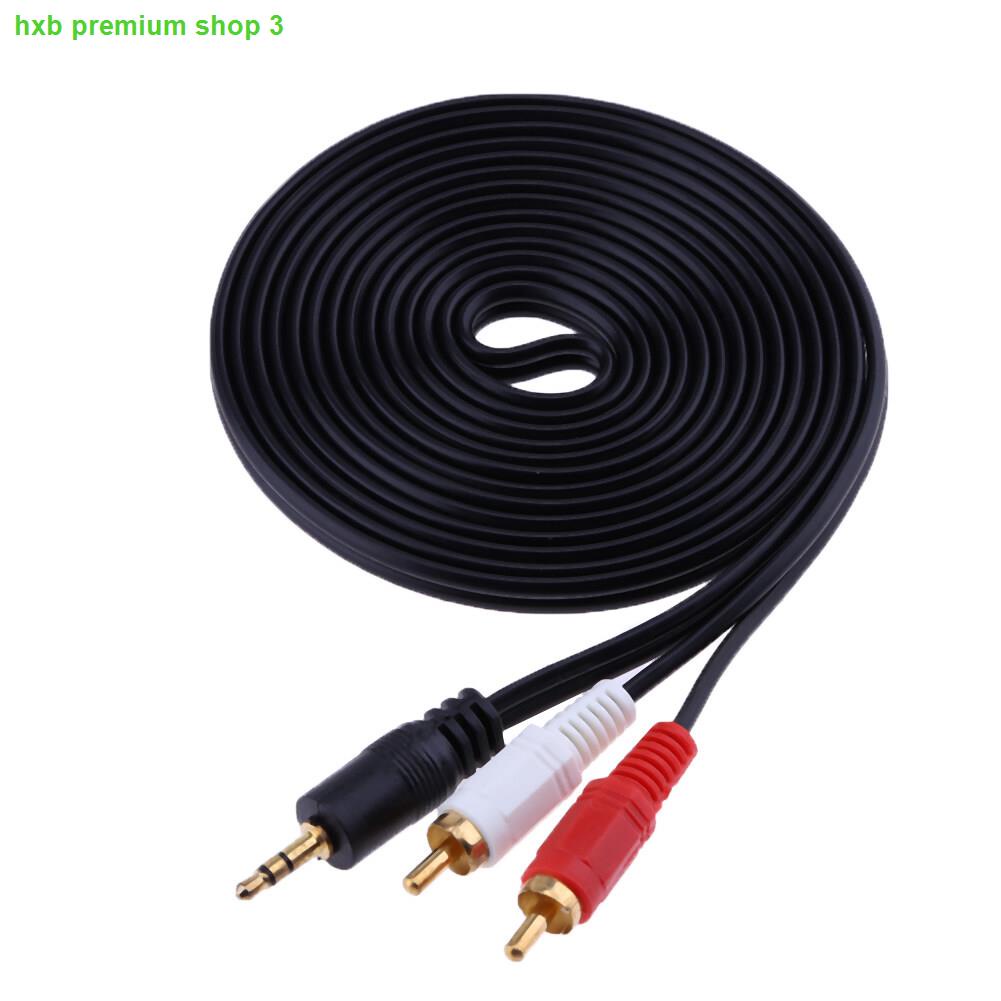 [alloyseedtech] 3.5mm Audio Cable Connector 2RCA Lotus One Point Two
