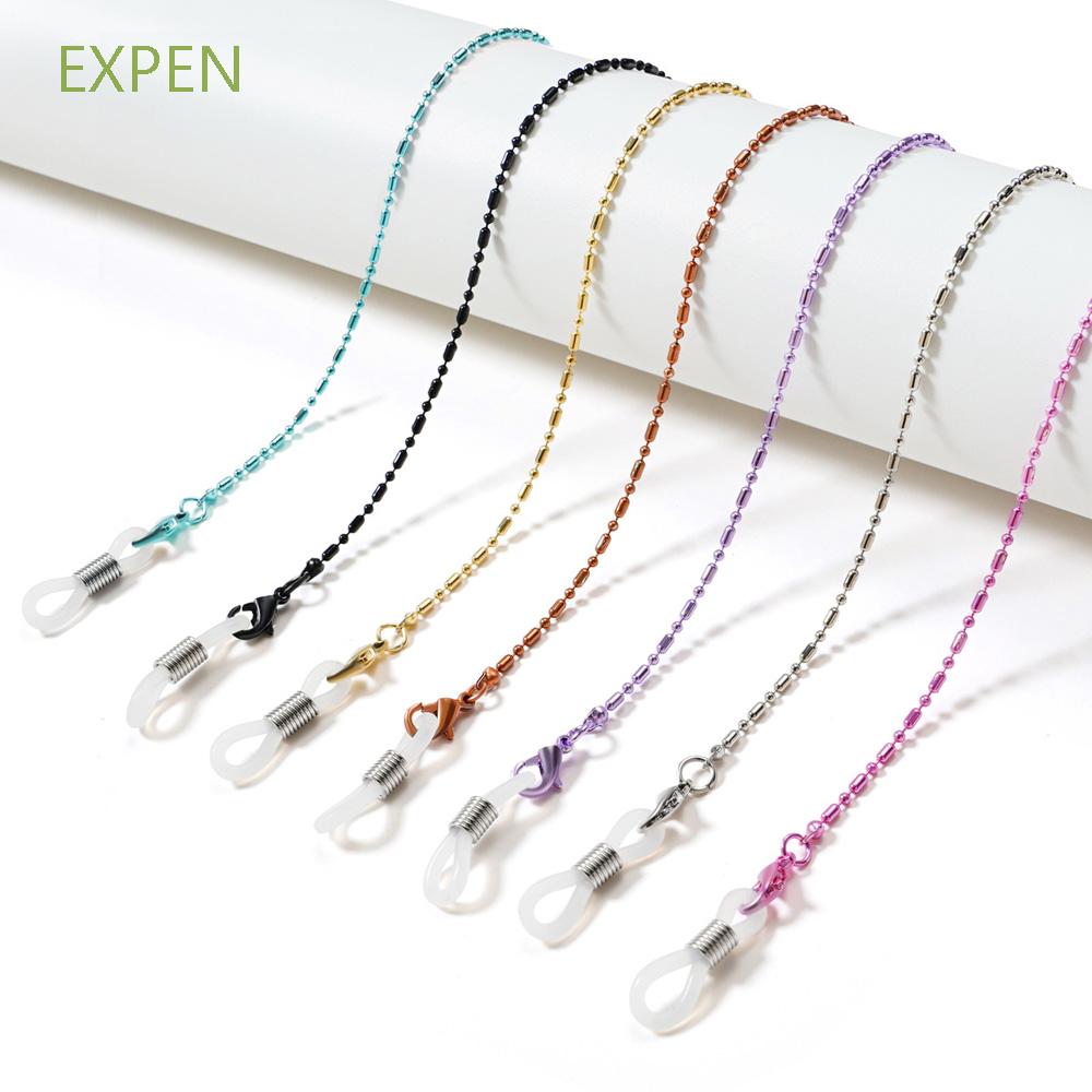 EXPEN Neck Straps Reading Glasses Chain Glasses Clips Metal Chain Face