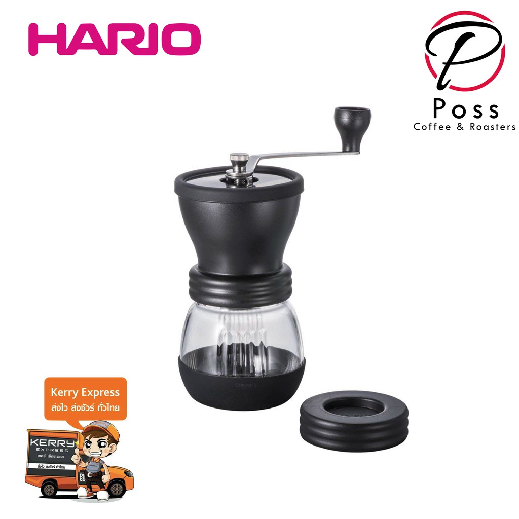 Hario Skerton Grinder เครื่องบดกาแฟมือหมุน poss_coffee ThaiPick