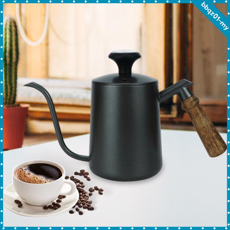 [bbqzefMY] Stainless Steel Pour Over Coffee Pot, Tea Kettles Drip Brew