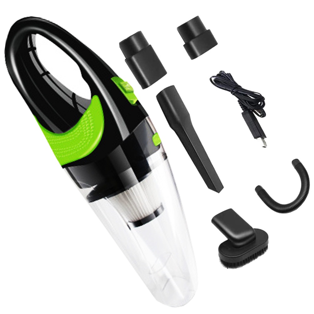 6500pa Handheld Vacuum Cleaner 120W USB Car Wireless Wet Dry Mini