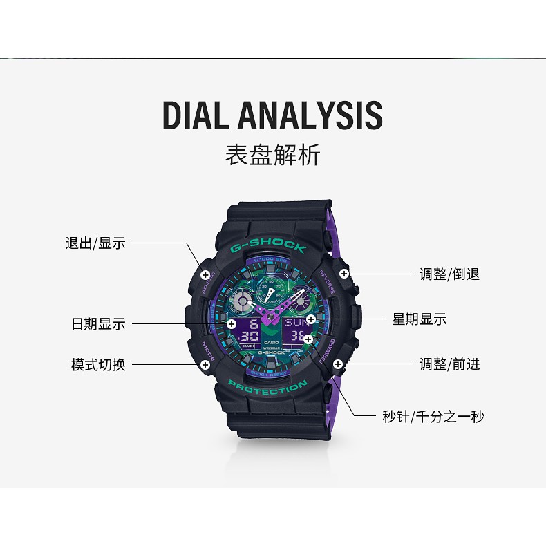 GSHOCK GA110 GA100 series watch shock proof waterproof watch automatic