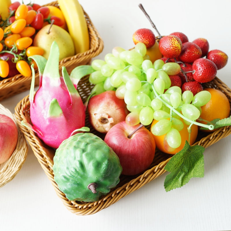 Simulation aggravated fake fruit suit with fruit basket lmdec fake