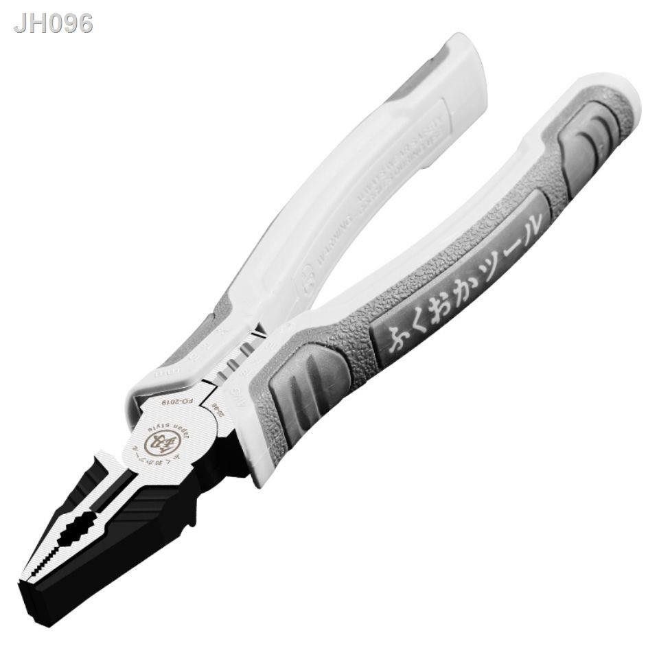 ♟℡Japan Fukuoka vise multifunctional wire pliers diagonal pliers needle nose pliers hardware