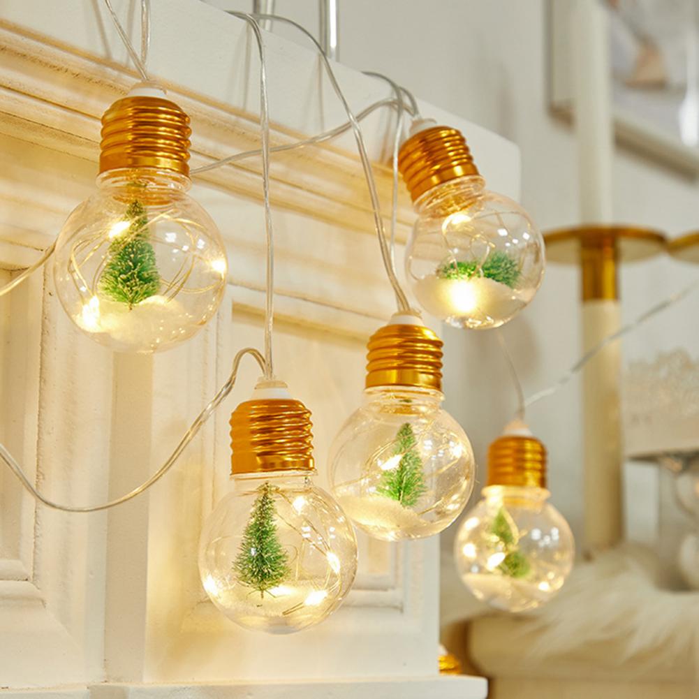 ของแท้ 100 String Lights High Durability Battery Powered Transparent