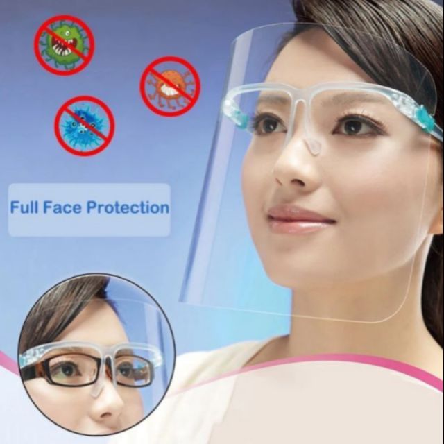 Face Shield แว่น+แผ่นใส Shopee Thailand