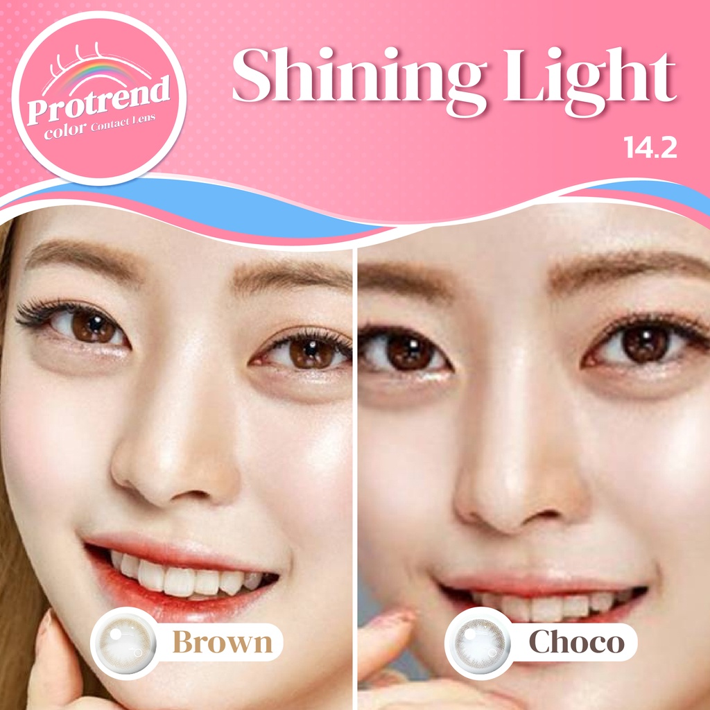 protrendcolor คอนแทคเลนส์ รุ่น Shining Light in Shopee Thailand