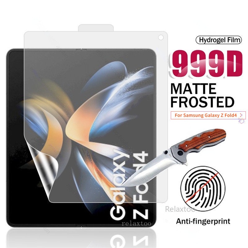 Full cover frosted matte hydrogel film For Samsung Galaxy Z Fold4 Fold3